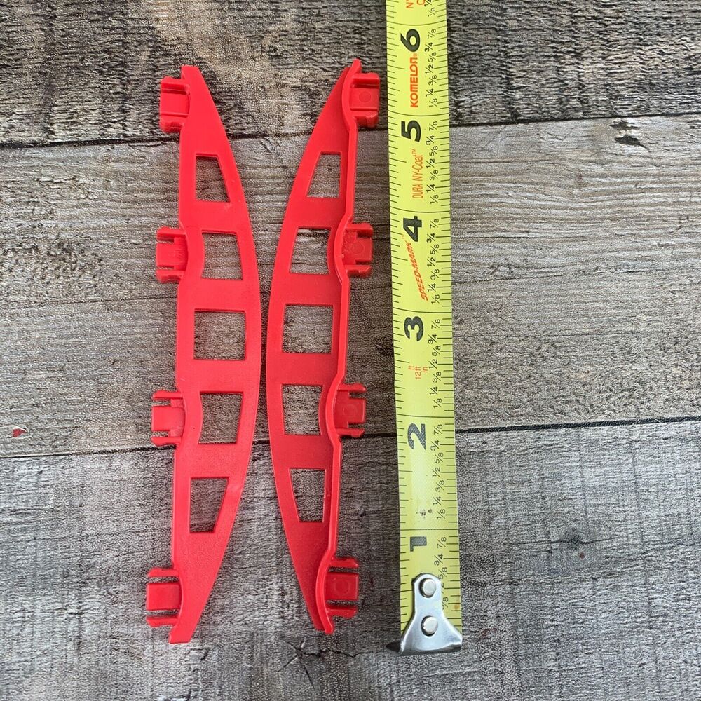 Rokenbok Lot Red Building Ramp Rails Bridge Pieces - Picture 5 of 16